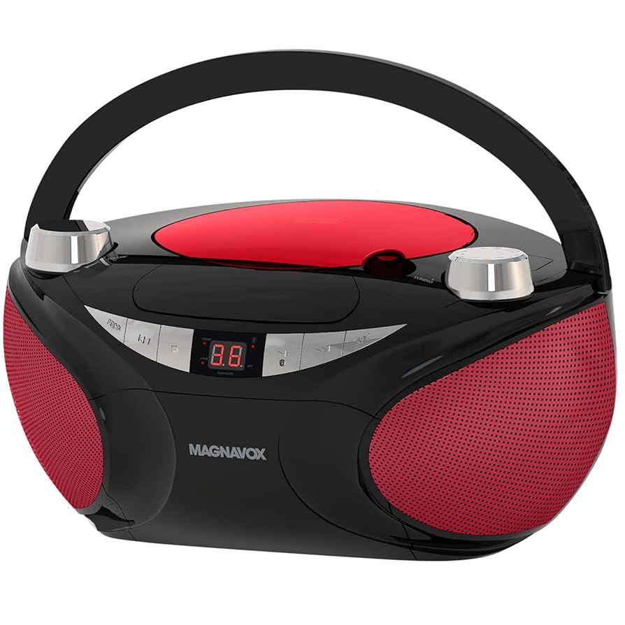 Amazon.com: Magnavox MD6949 Portable Top Loading CD Boombox