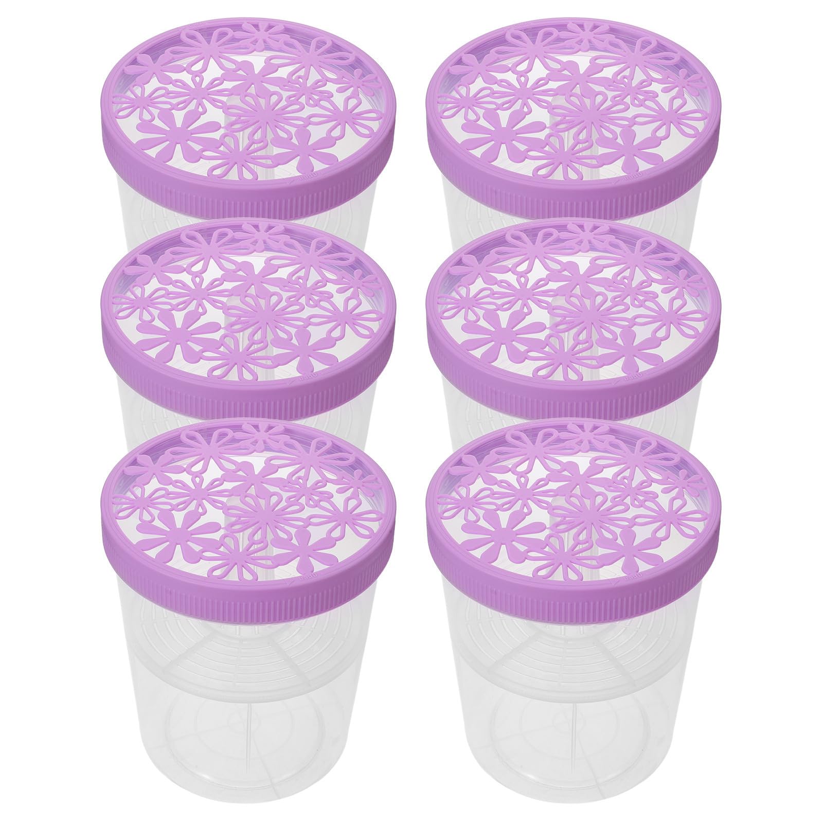 Cajas absorbentes de humedad transparentes que protegen armarios y ropa, pack de 6