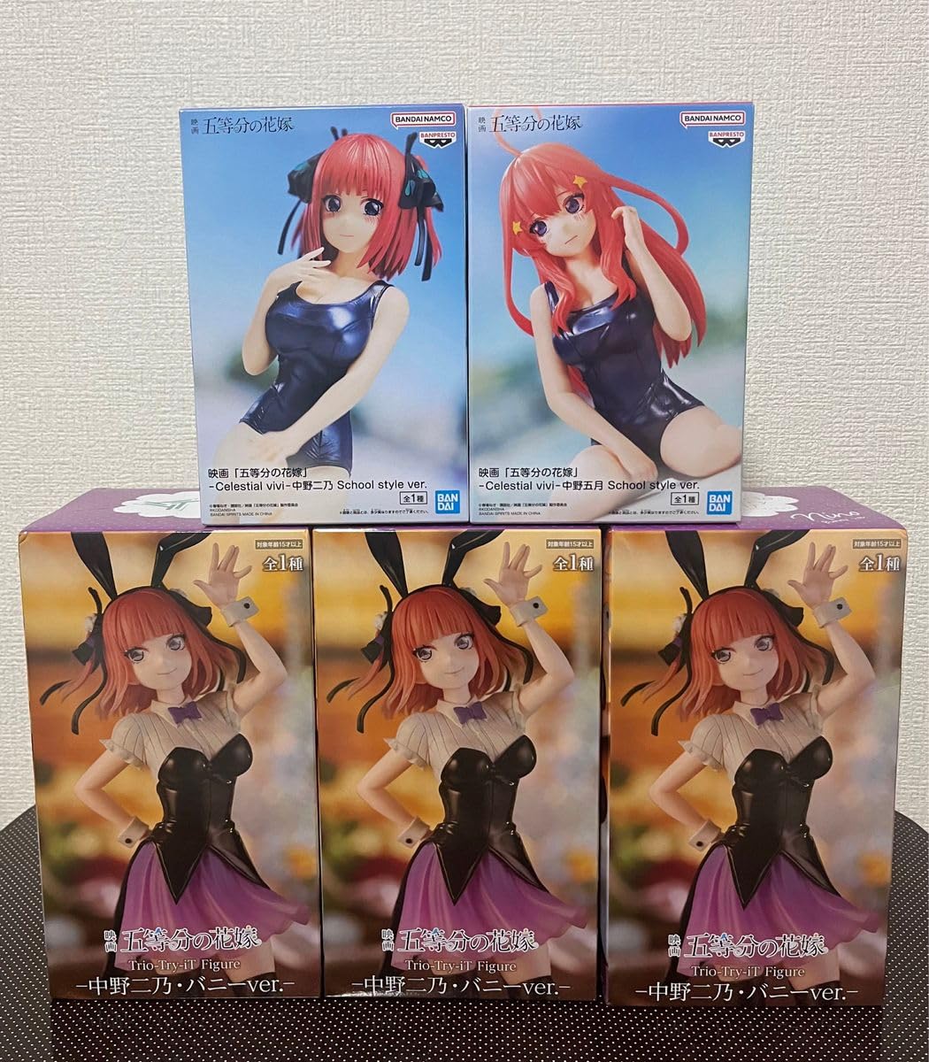 五等分の花嫁 中野二乃 Nino バニーガール フィギュア 楽天市場】五等分の花嫁* Desktop Cute フィギュア 中野二乃