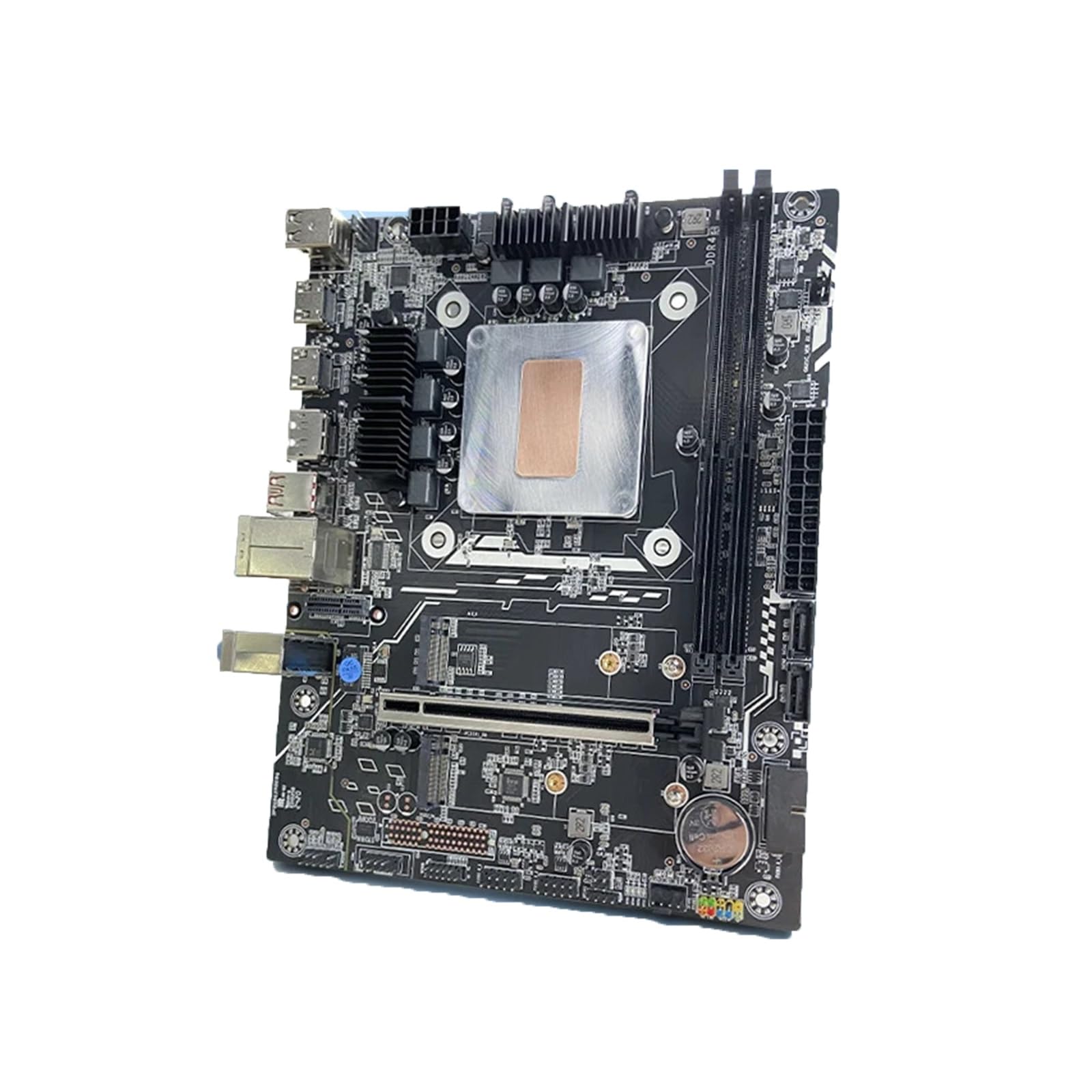 Gaming WiFi Fit for M-ATX Bricolage Carte mère de Bureau CPU Combo 13ème Kit interposeur Base Q1J3(i7 ES 0000) processeur 12C16T 18 mo DDR4 RAM PCIE4.0X4 NVME