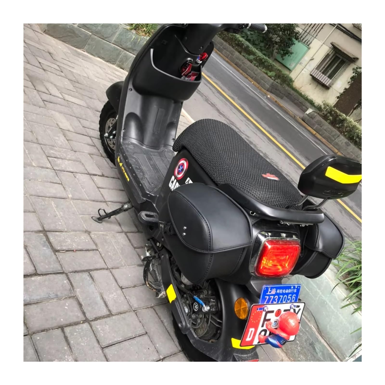 Compatibile Con Sportster Per Street 750 Iron 883 Borsa Laterale Per Moto Borse Per Forcellone Strumento Custodia Sintetica Impermeabile Sacche Moto