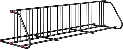 Miniatura 14 de Retrospec Portabicicletas de rejilla comercial, de una y doble cara, soporte de almacenamiento de bicicletas para garajes, tiendas, escuelas y Negro