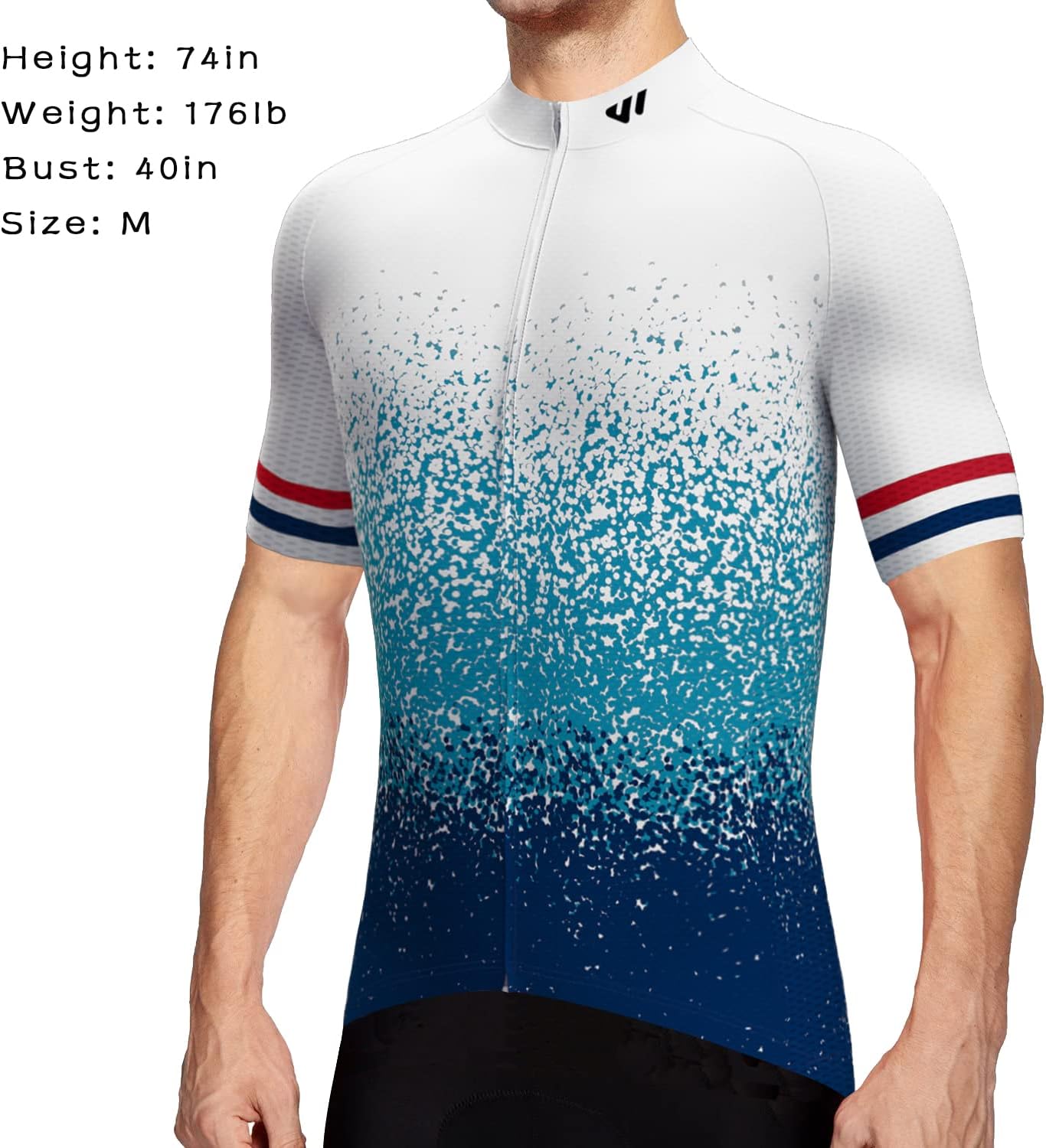 Lo.gas Cycling Jersey Men Short/Long Sleeve Bike Biking Shirts Full Zip with Pockets Road Bicycle Clothes - Image 3
