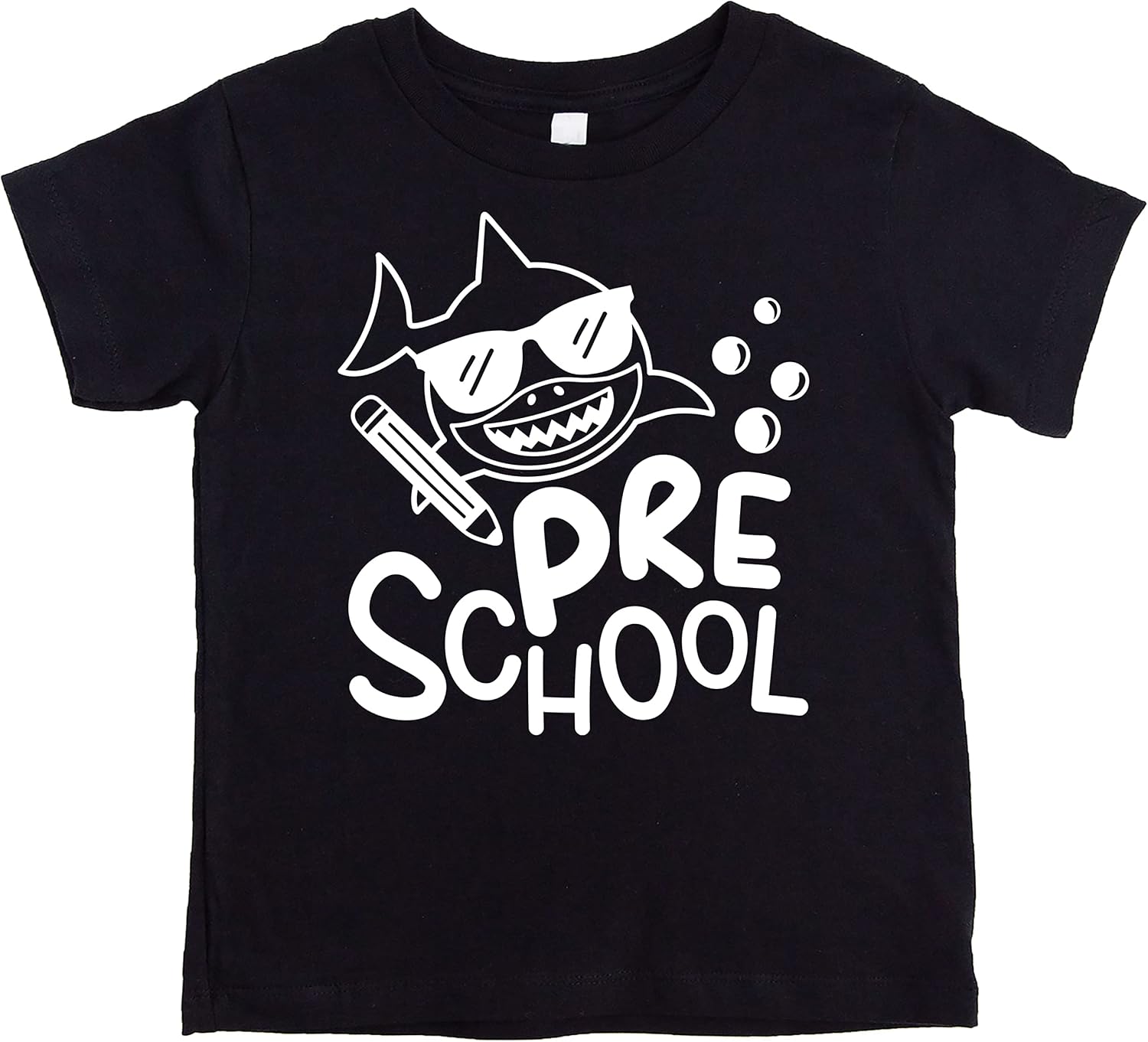 Preschool Shark First Day of School Gift Back to School T-Shirt Boys Back to School Shirts and Raglans