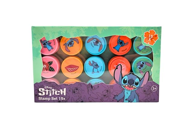 Disney Stitch Juego de sello