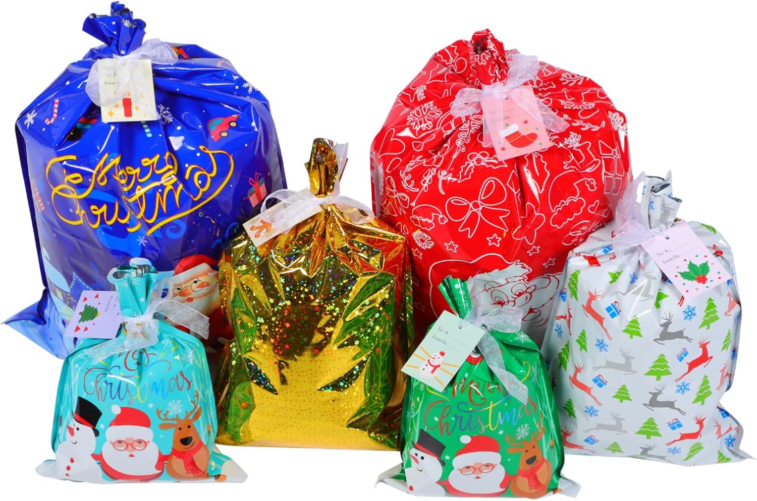 素敵でユニークな クリスマスサンタ袋ギフトバッグ Lcoo Edu In