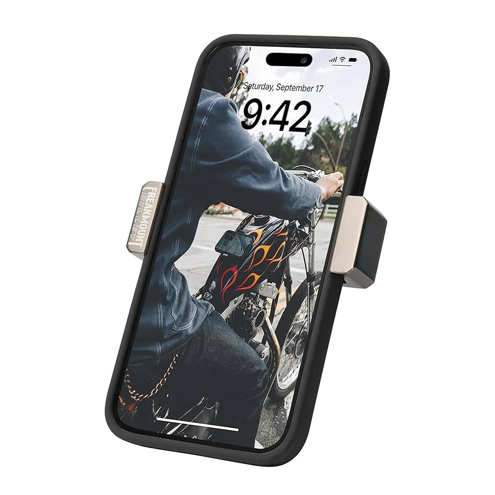 FREAK MOUNT フリークマウント BLACK スマホホルダー ハーレー FREAK MOUNT (フリークマウント) スマートフォンホルダー 2.0