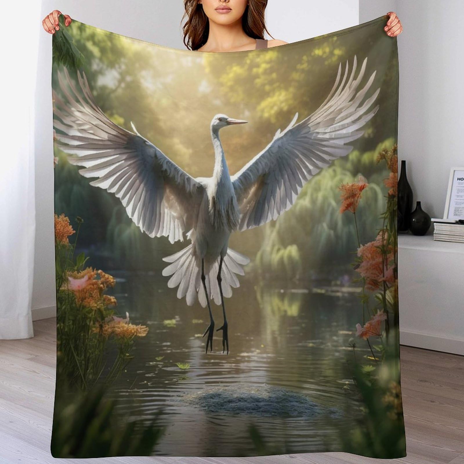 Couverture pour lit et canapé anti-stress et ultra douce pour un sommeil sain