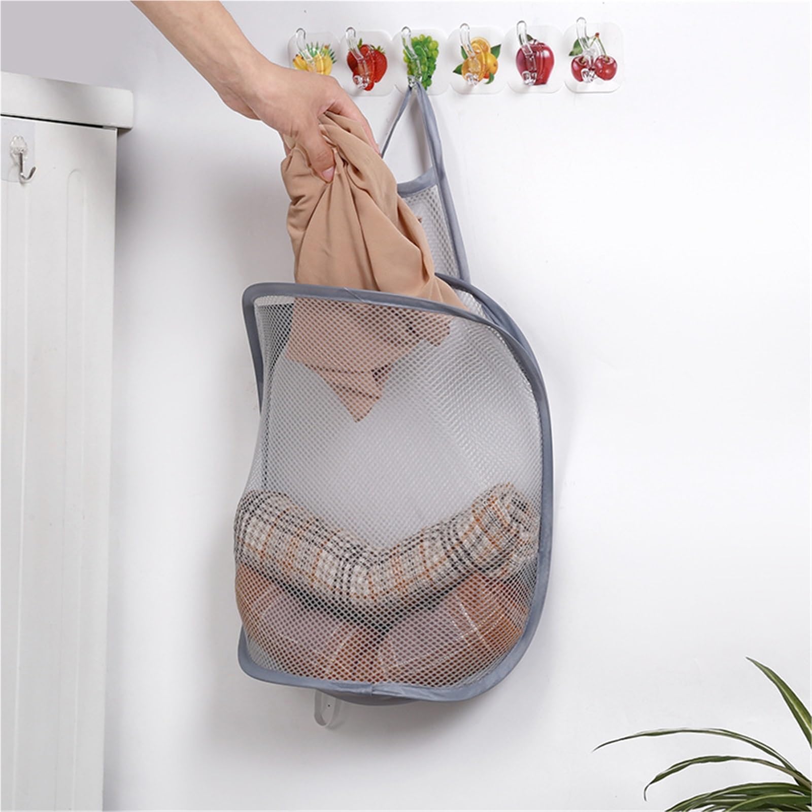 Hanging Laundry Hamper Laundry Basket Wall Mounted
