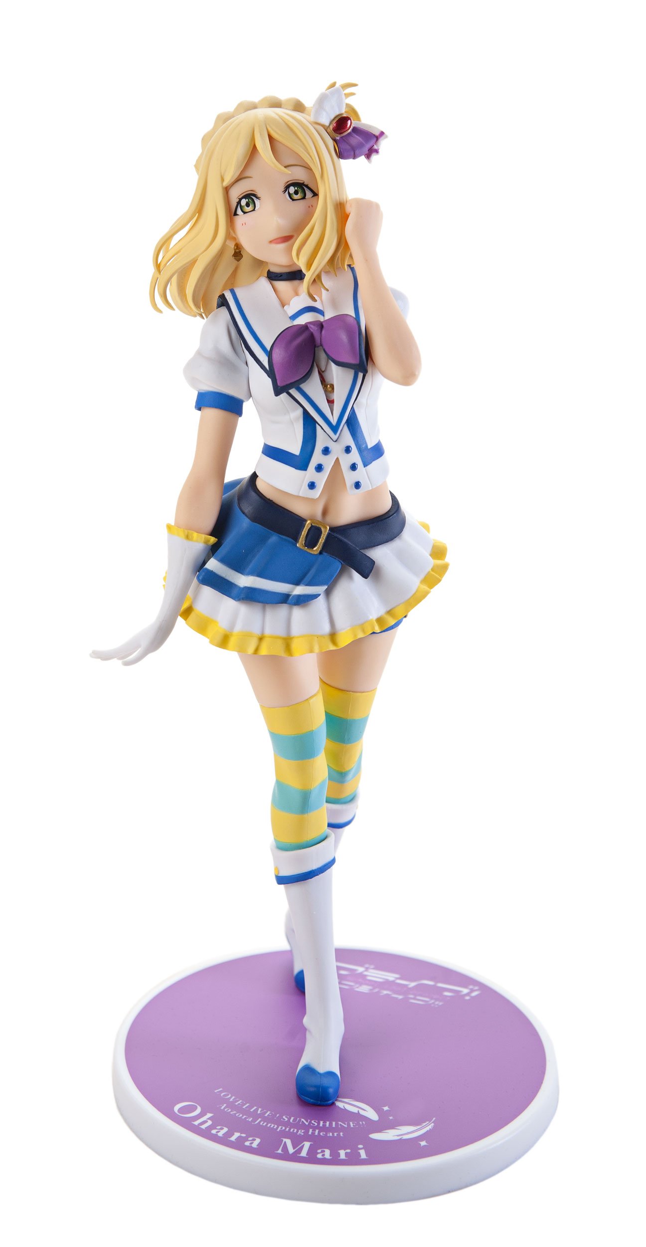 Sega Love Live Sunshine Aozora Jumping Heart SPM Super Premium Figure Mari Ohara, 8.6"