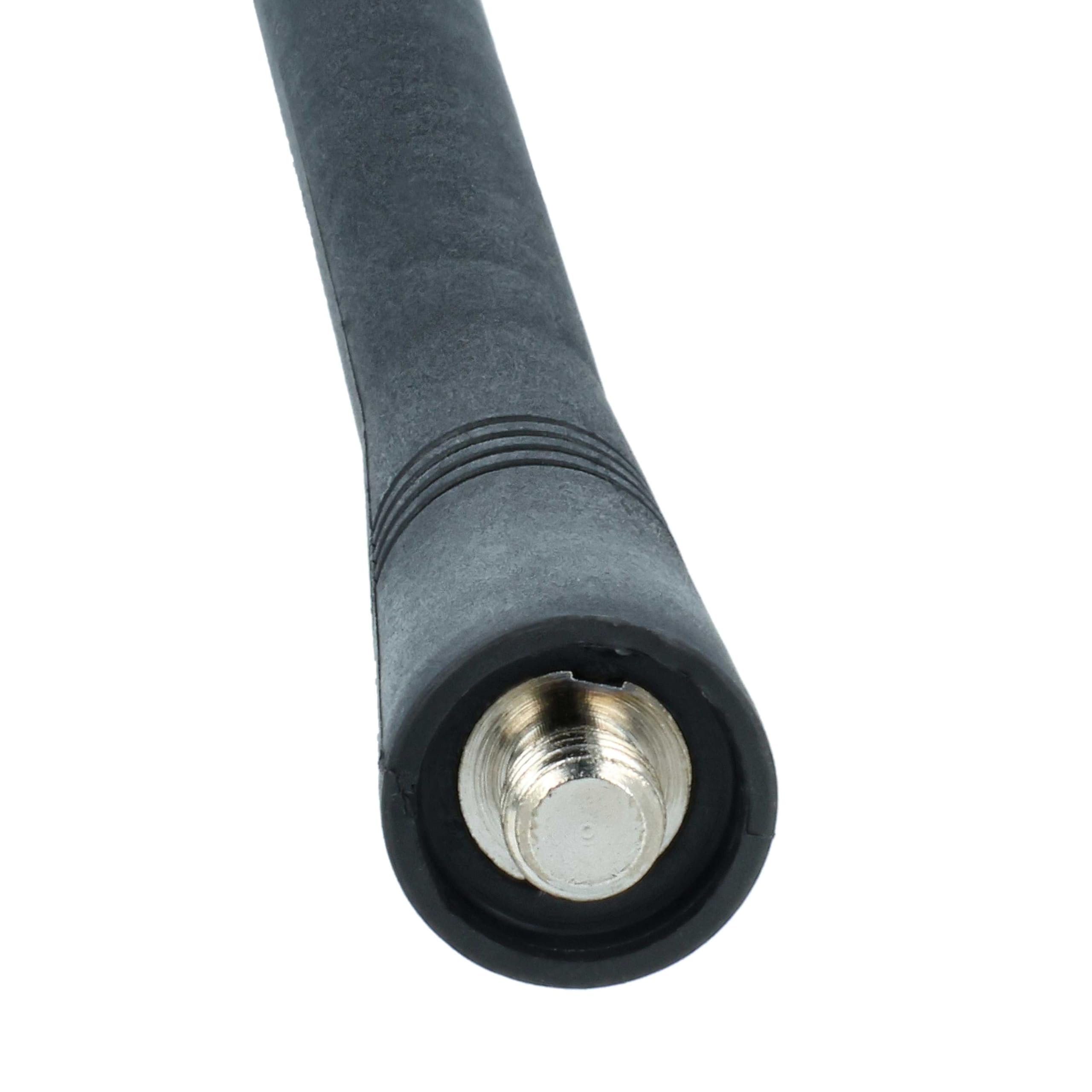 vhbw Antena kompatybilna z Motorola HT600, P200, P210, HT50, P100, PR400, HT750, P1225, PR860, HT1550XLS, P10, P50 radiotelefon - 15 cm, czarna