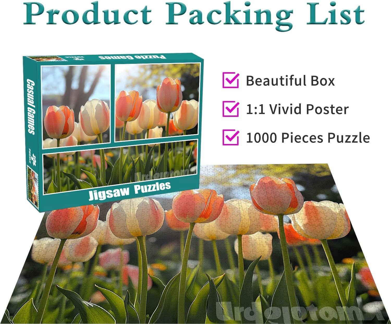 Blume Puzzle für Erwachsene Kinder Anspruchsvoll 5000 Teile Impossible Klassische Puzzles Schwer Anlage ab 8 9 10 Jahre Mädchen Jungen Jigsaw Kunst Educa,für Dekoration und Geschenke 105x156cm t-351