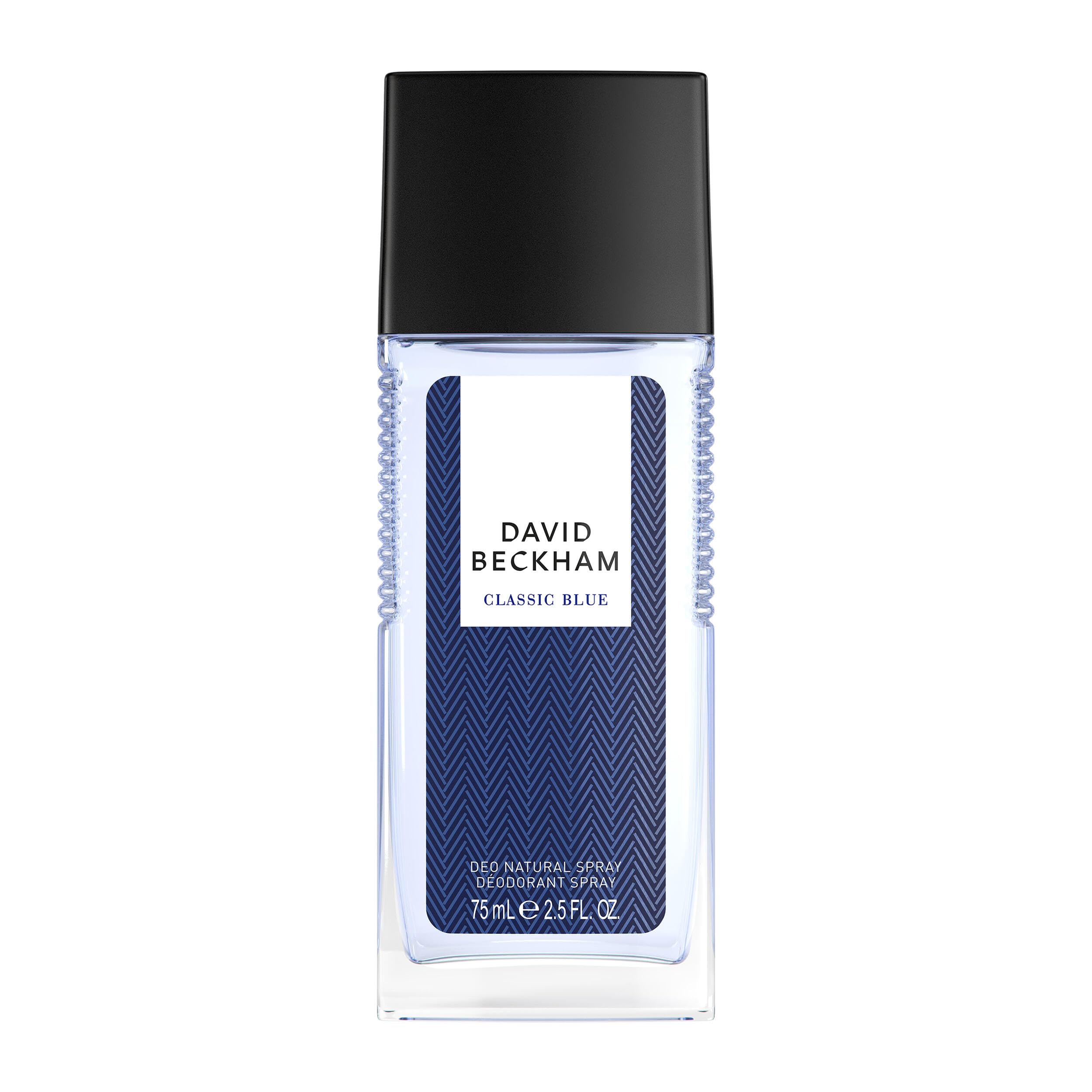 DAVID BECKHAM CLASSIC BLUE NATURAL DEODORANT SPRAY MEN'S FRAGRANCE 75ml