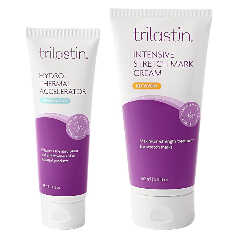 TriLASTIN Creme corporal com conjunto de 2 etapas, 156 g