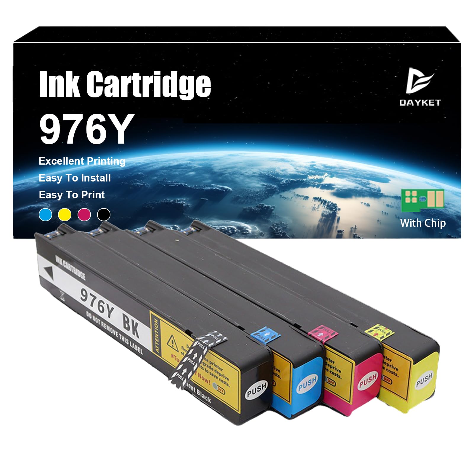 Amazon.com: AENERN 976Y Ink Cartridges High Yield Combo Pack