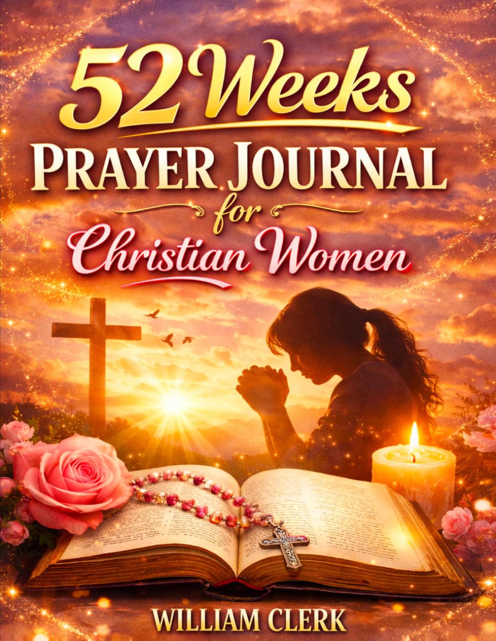 52 Weeks Prayer Journal for Christian Women: A Yearlong Companion with Weekly Prayer Prompts, Scripture, Gratitude Reflections, and Practical Exercises to Deepen Your Relationship with God