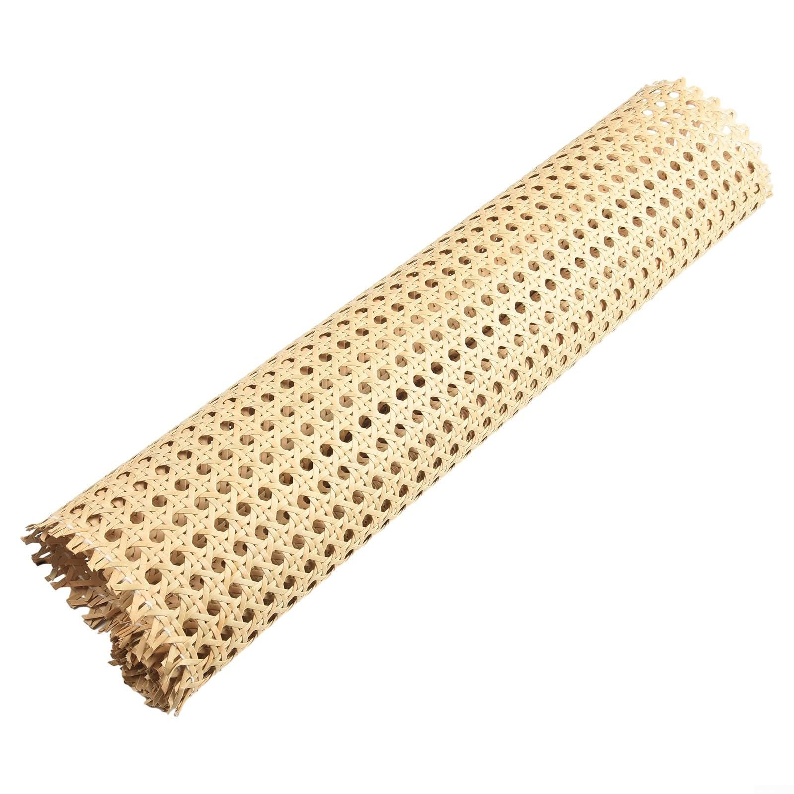 Rattan-Netz-Rolle, natürliches Rattan-Rohr-Gurtband für Möbel, Stühle, Schränke, Decken (45 x 200 cm)