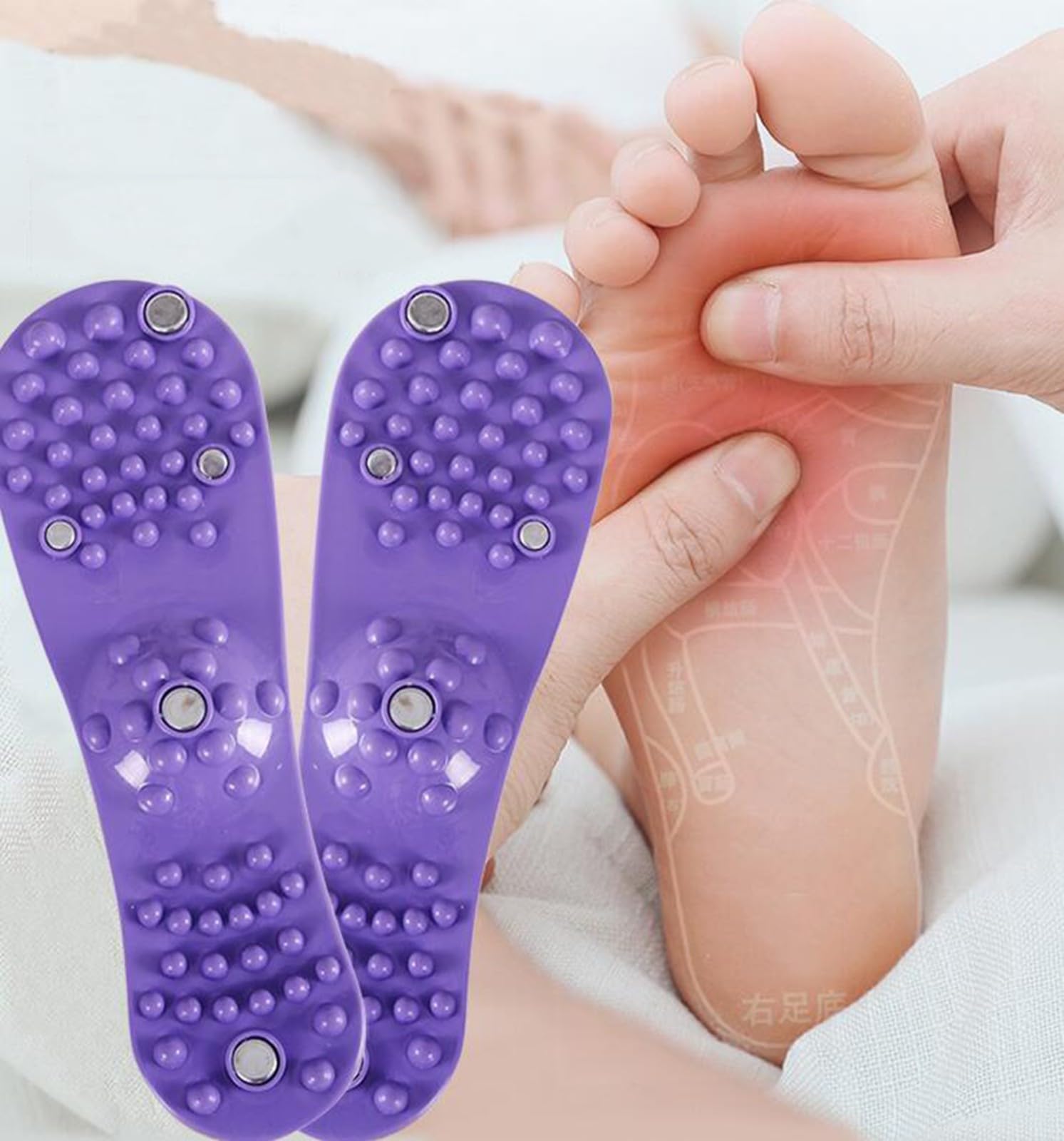 Botas De CompresióN De Aire,Masajeador NeumáTico De Piernas,Dispositivo De Ondas De Aire para Masajeador NeumáTico De Piernas,para Linfedema, CirculacióN, HinchazóN, RelajacióN Four Chambers