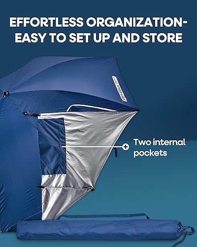 Miniatura 7 de Sport-Brella Premiere XL UPF 50+ - Paraguas para protección contra el sol y la lluvia