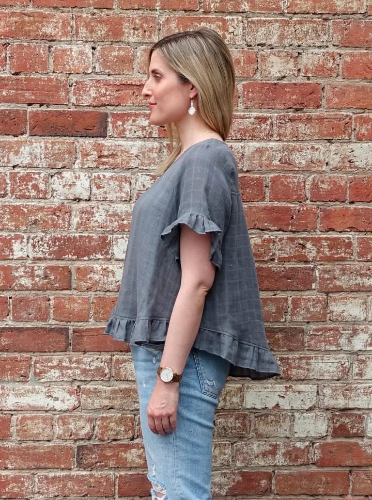 Style Arc Sewing Pattern - Selina Woven Top (Sizes 10-22)