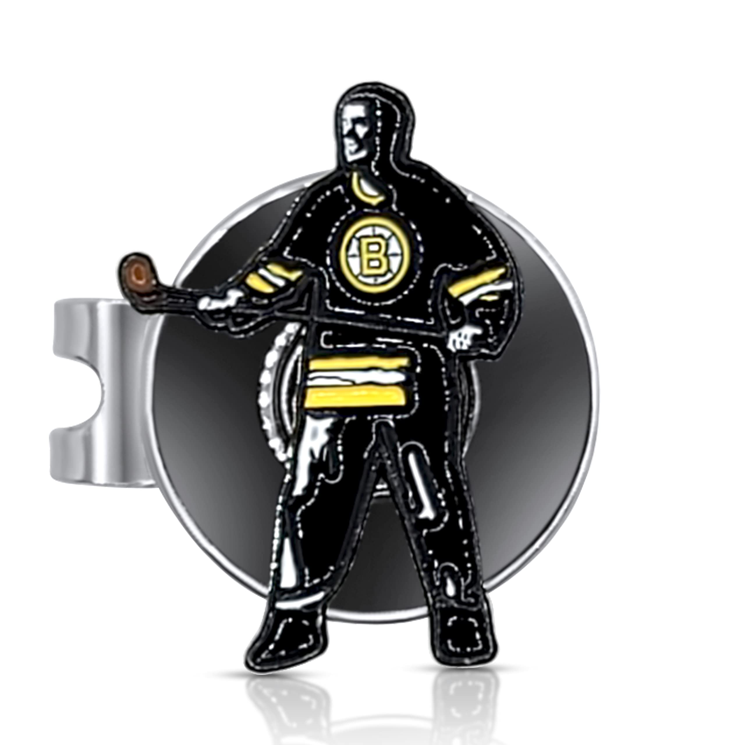 The Birdie LoungeHappy G Golf Ball Marker – Premium Enamel Golf Accessories – 1.25” x 2mm Golf Ball Marker – Custom Designed with Magnetic Hat Clip – for Personalizing Your Golf Game