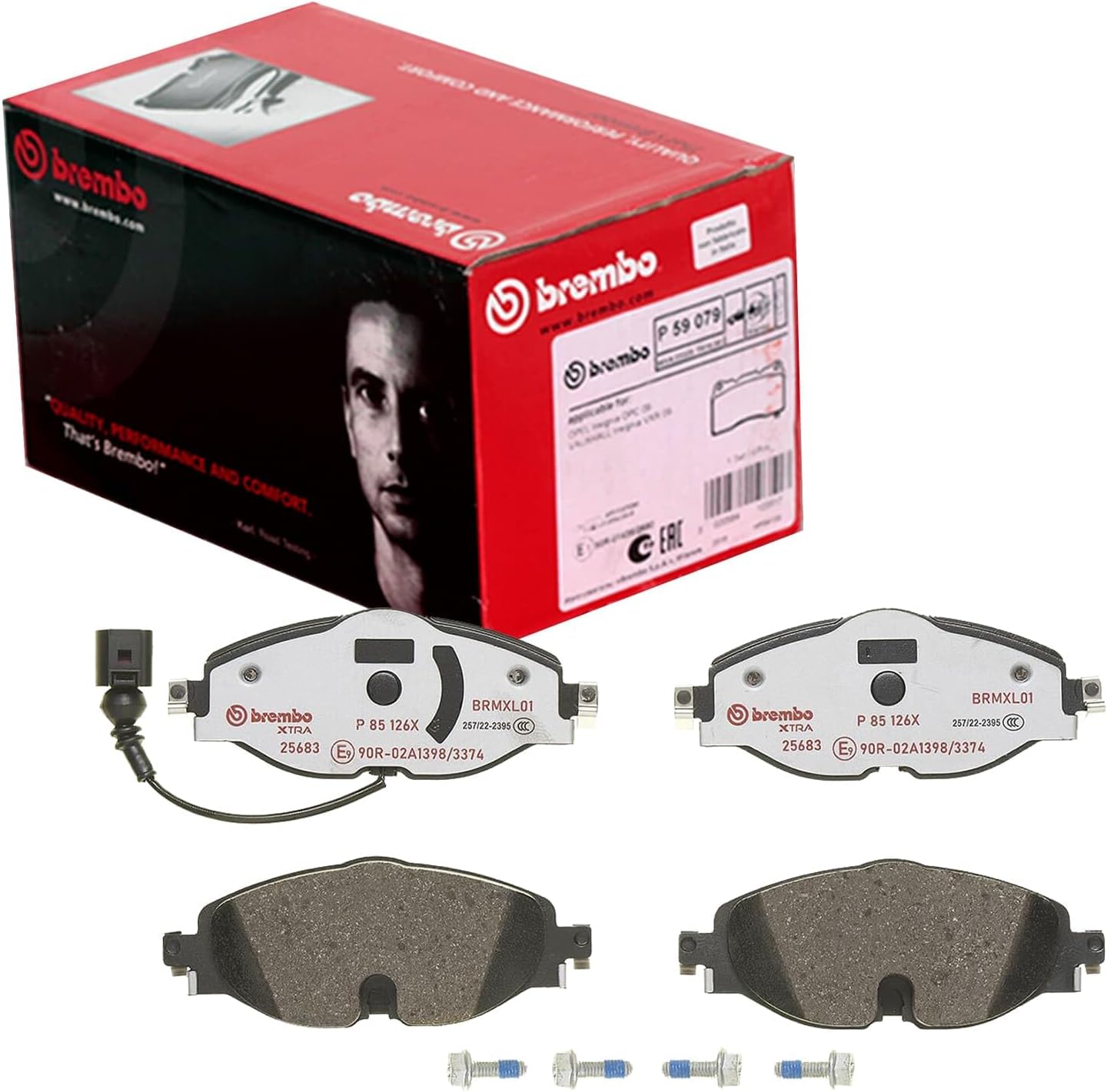 BREMBO P 85 126X Brake Pad