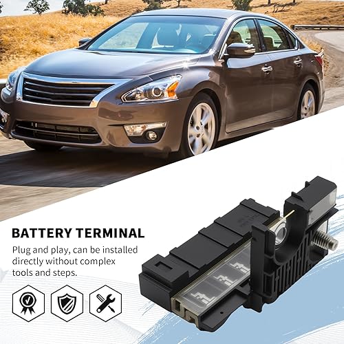 Miniatura 7 de 24380-3JA1A Fusible Fusible Fuselink Fusible Batería con Terminal Positivo de Batería, Reemplazo para Nissan Altima Maxima Murano Pathfinder,