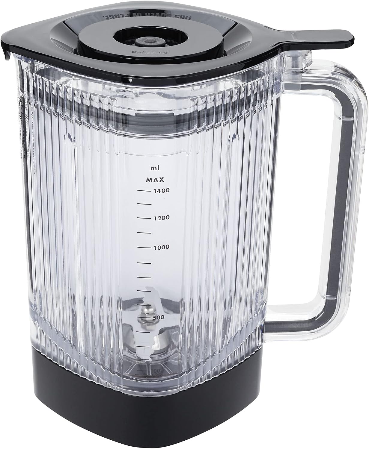 ZWILLING Enfinigy 48-oz Power Blender Jar with Cross Blade and Vacuum Lid - Black