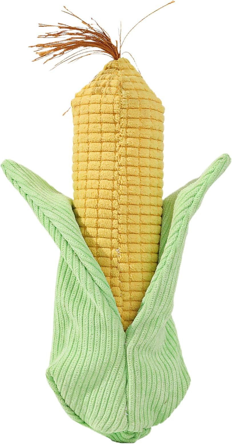 Chew Toys for Dogs,Interactive Teething Corn for Pets - Squeaky Bite Resistant Teething Toy for Pet Entertainment Indoors and Outdoors