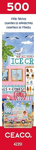 Miniatura 8 de Ceaco - Food Trucks - Ice Cream Truck II - Rompecabezas de 500 piezas