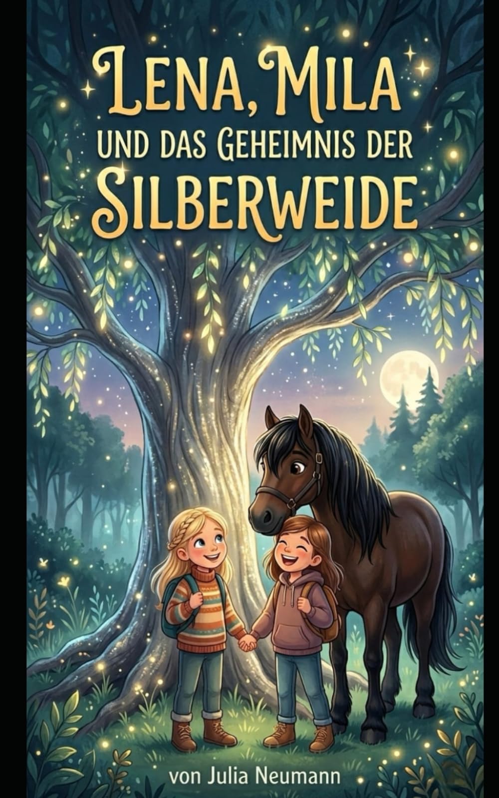Lena, Mila und das Geheimnis der Silberweide: Eine Pferdegeschichte über Freundschaft, Mut und Vertrauen