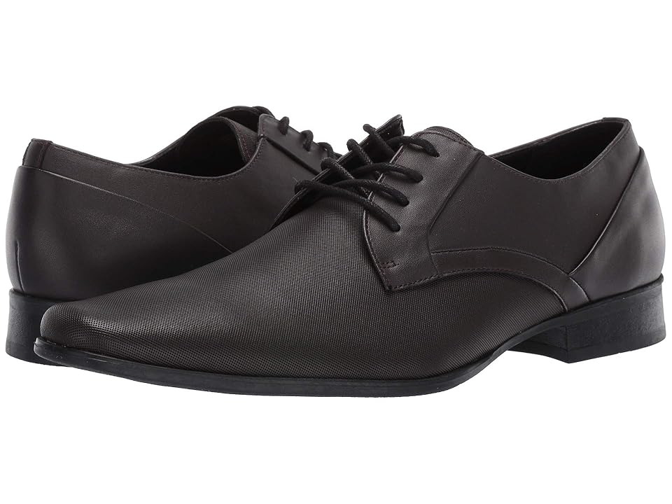 

Calvin Klein Benton (Dark Brown Small Grid Embossed) Men's Shoes