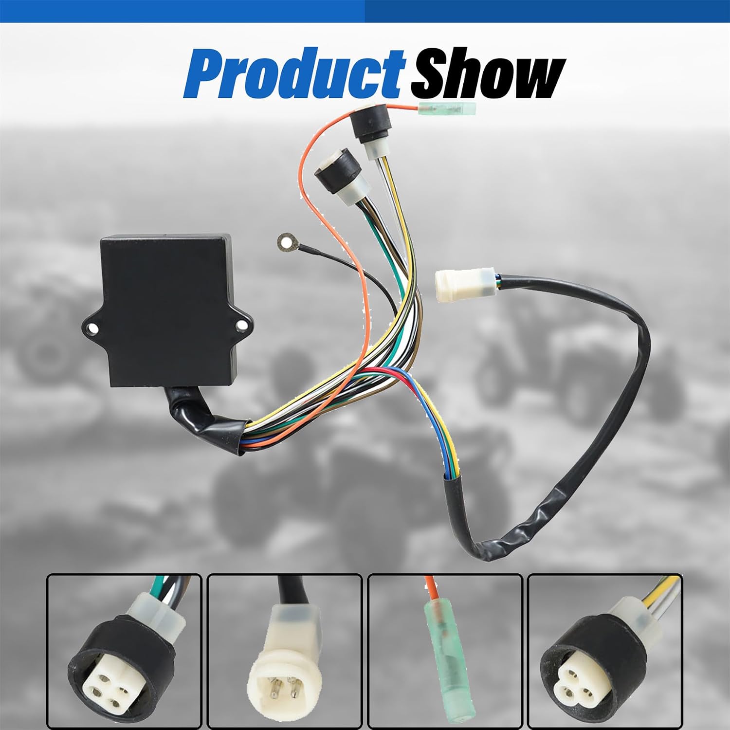 WFLNHB CDI Module Box with Multicurve Replacement for Yamaha Warrior 350 YFM350 1990 1991 1992 1993 1994 1995 Replacement for 3GD-85540-20-00 3GD855402000