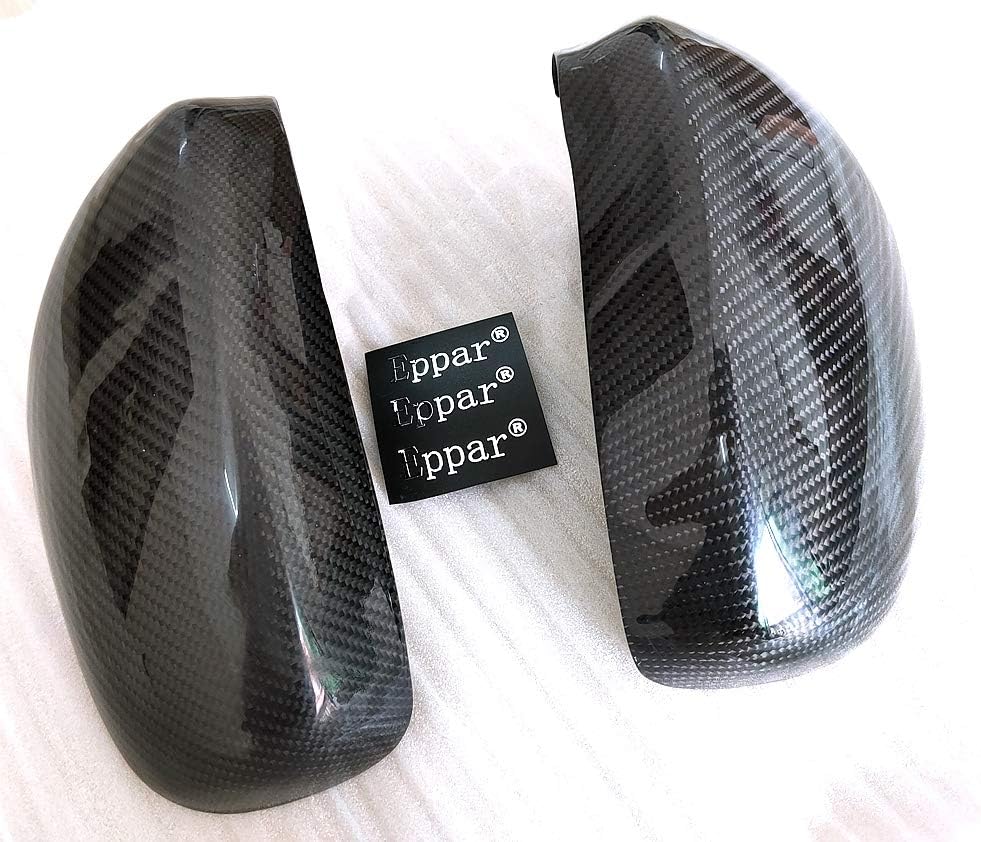 New Carbon Fiber Mirror Cover 2PCS Compatible with Maserati GT GTS GranTurismo 2007-2016 (GranTurismo)