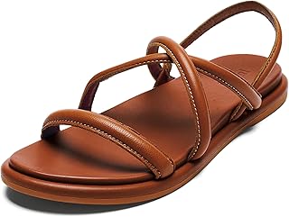 Tiare Women's Strappy Sandals, Premium Leather & Stylish Design, All-Day Comfort & Support