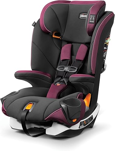 Chicco MyFit Harness + Booster Car Seat, 5-Point Harness and High Back Seat Gardenia,Coral,Haven,Sauce,Fathom,Iron,Obsidiana,Sombra