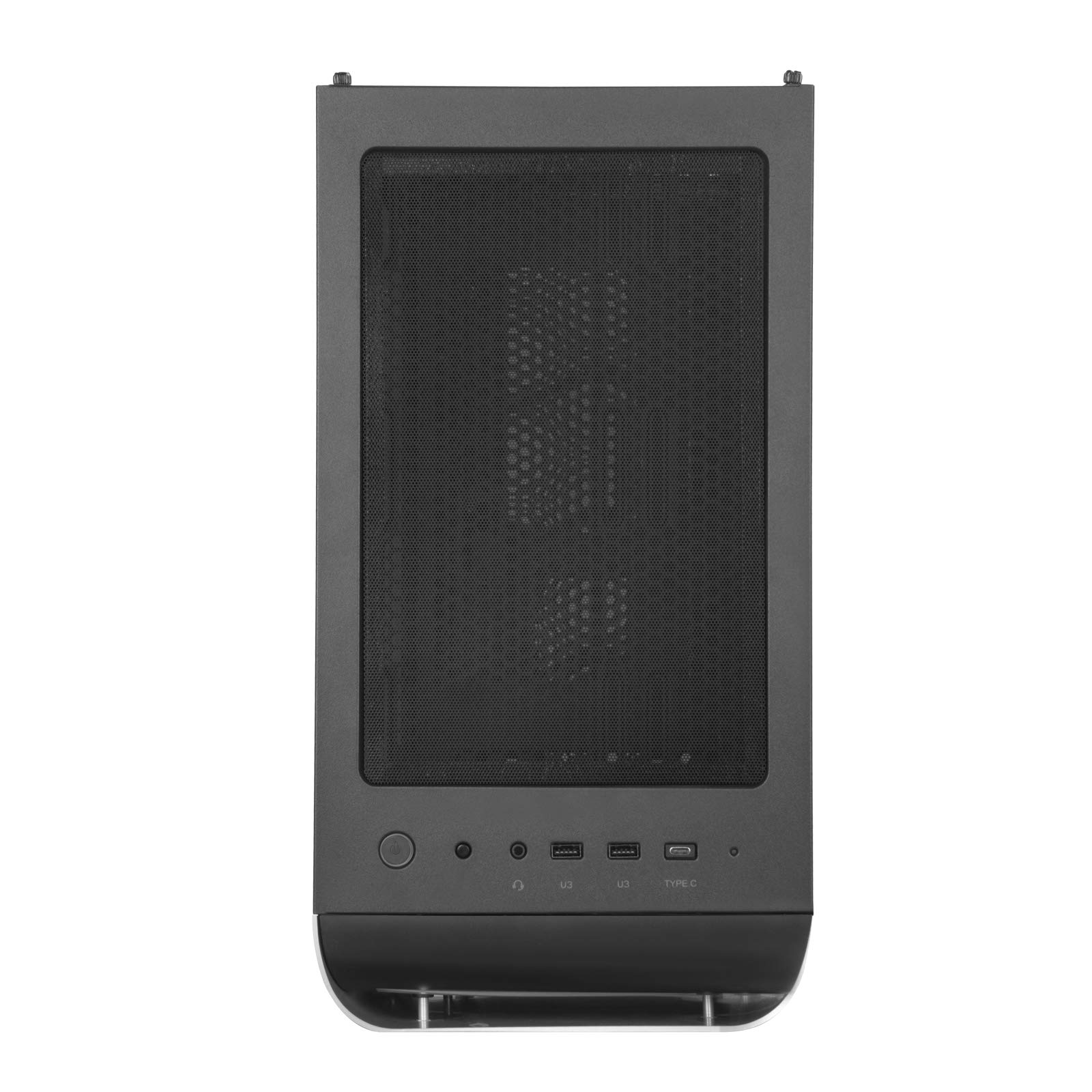 CAJA PC SILVERSTONE SST-SEA1SB-G - ATX SETA A1 LATERAL DE VIDRIO TEMPLADO PLATEADO/NEGRO