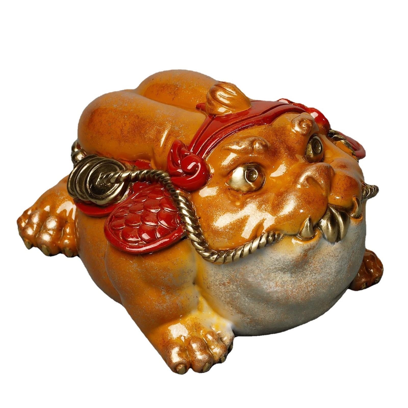 ZZlei2yu-12 Home Decor Ornament Rabbit Golden Creative Zodiac Rabbit Copper Sculpture Brass Ornaments Home Living Room Study Decorations Copper Crafts Colorful Ornament