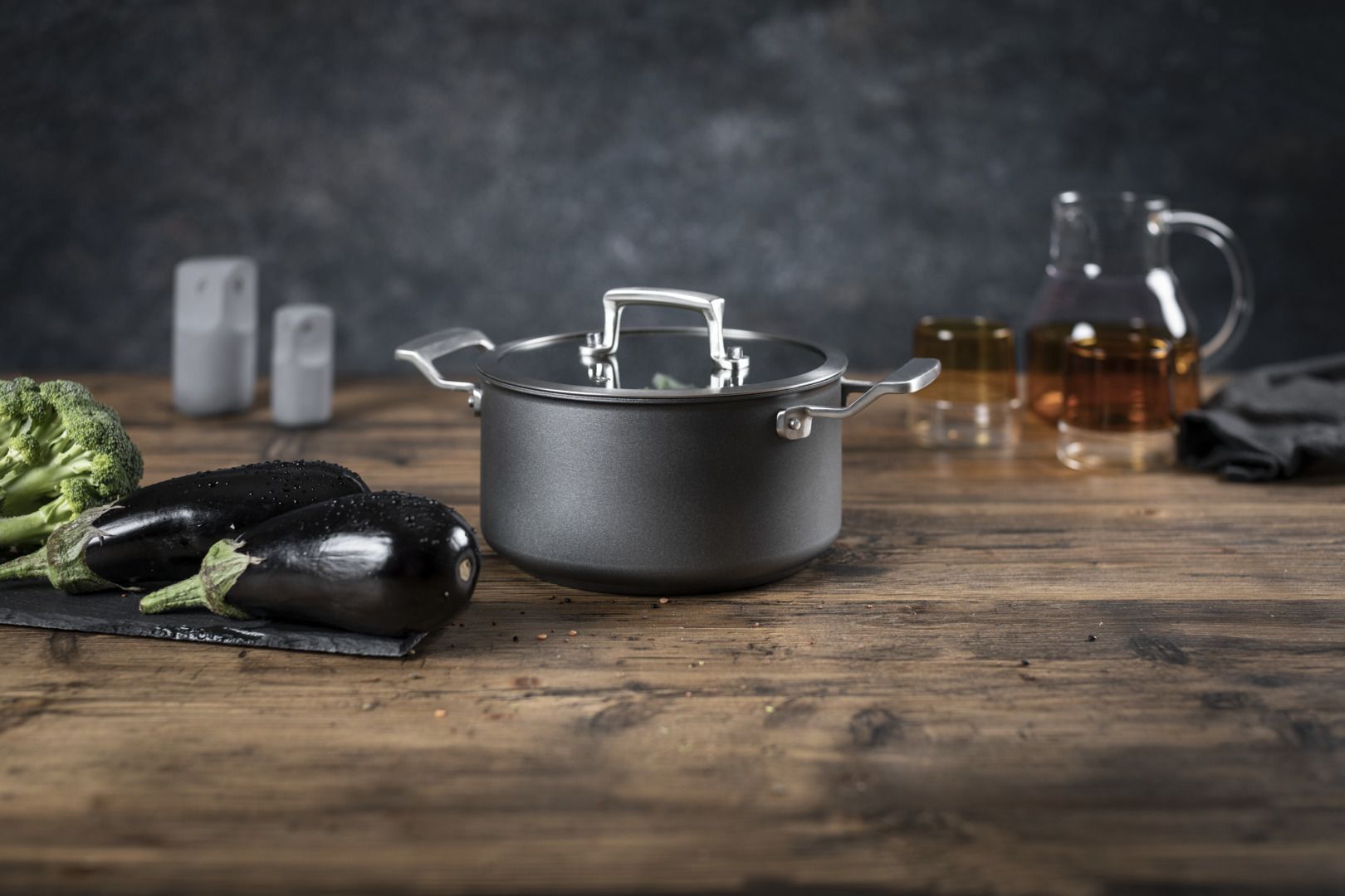 Cocotte New Life Pro 3L Ø20 Cm – 100% Aluminium Recyclé – Écologique, Anti-adhésif Triple Couche – Kuhn Rikon