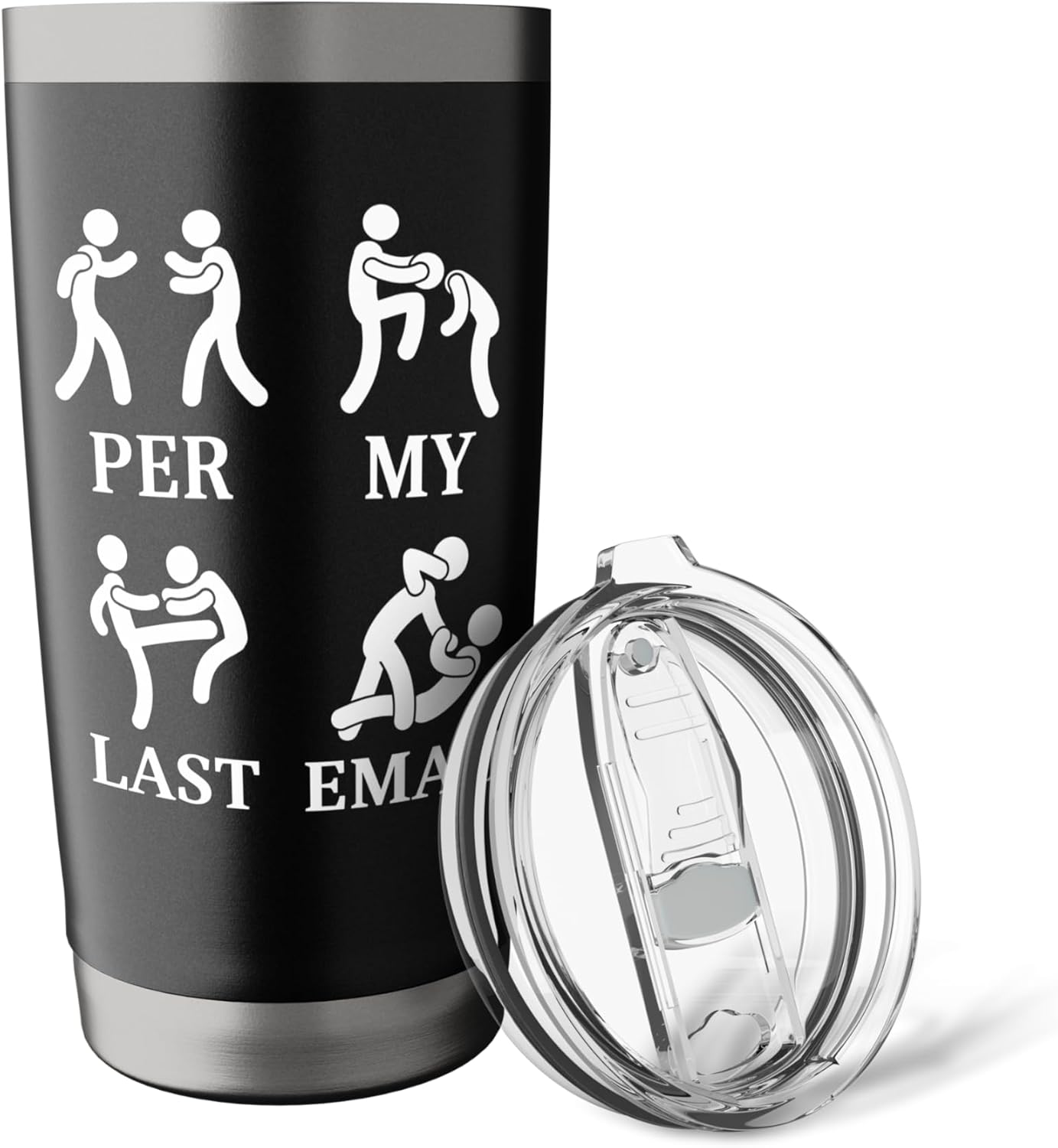 Per My Last Email Battle Words Stainless Steel Insulated Tumbler - Image 5