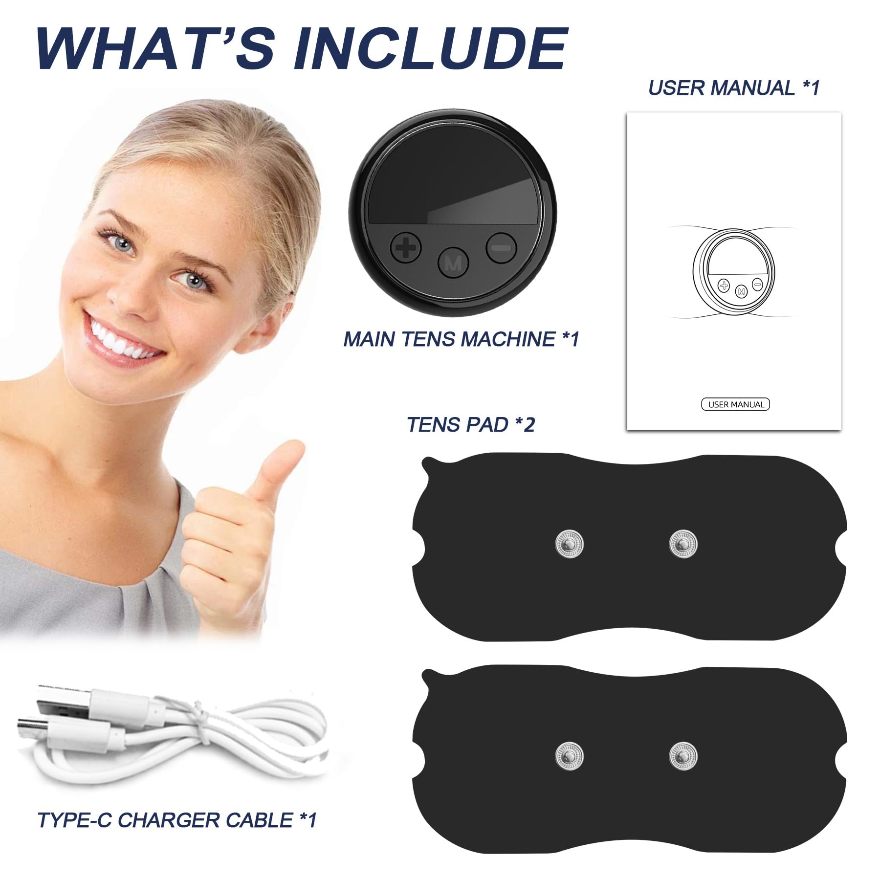 Wireless TENS EMS Unit, FSA TENS Unit Muscle Stimulator for Pain Relief — Amazon image 8