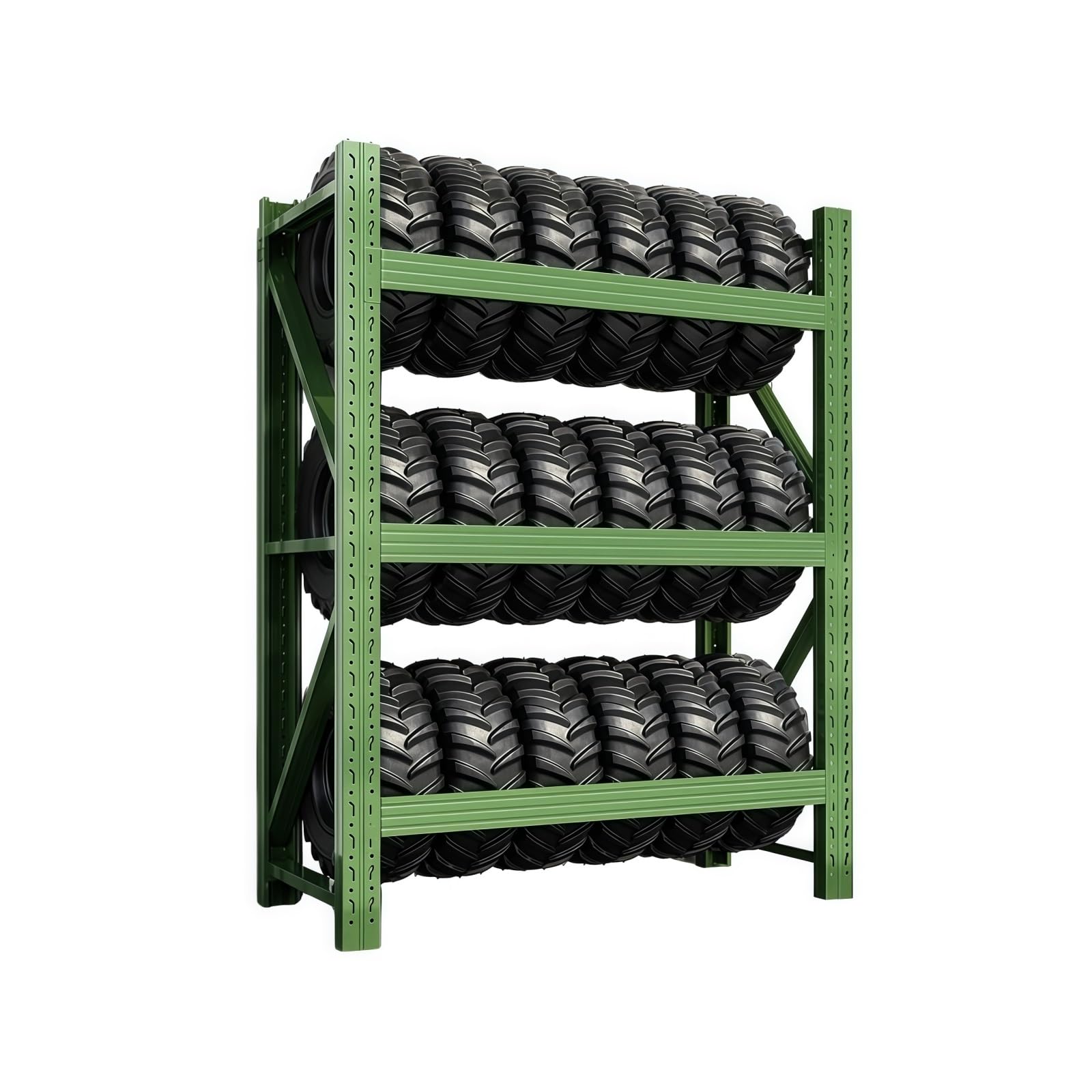 AKFNCJE Adjustable Tire Rack, Heavy Duty Tire Storage Rack