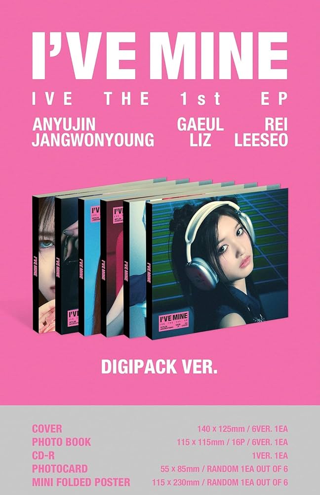 Amazon.co.jp: IVE THE 1st EP 'I'VE MINE (Digipack Ver.)(限定