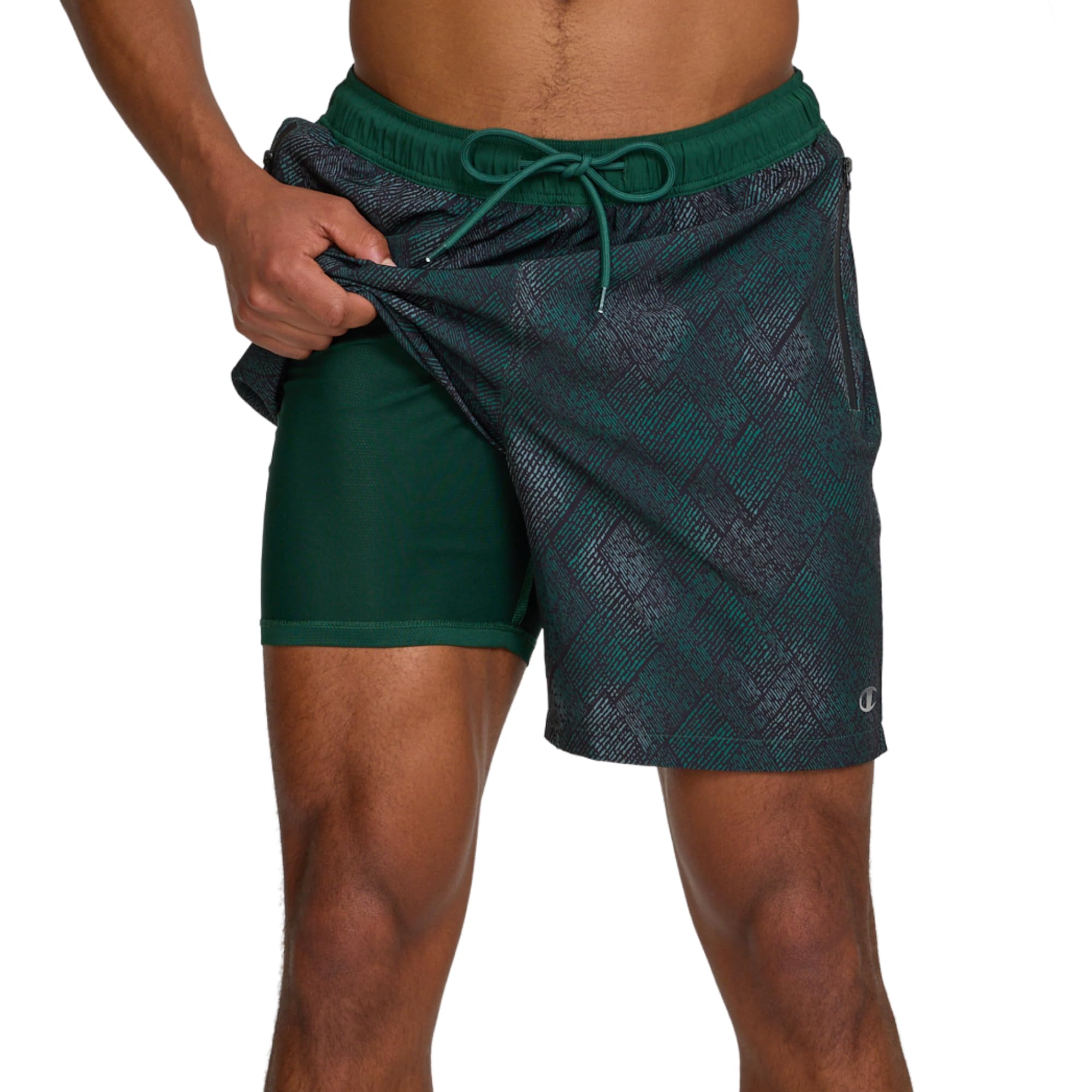 champion 7" compression short
