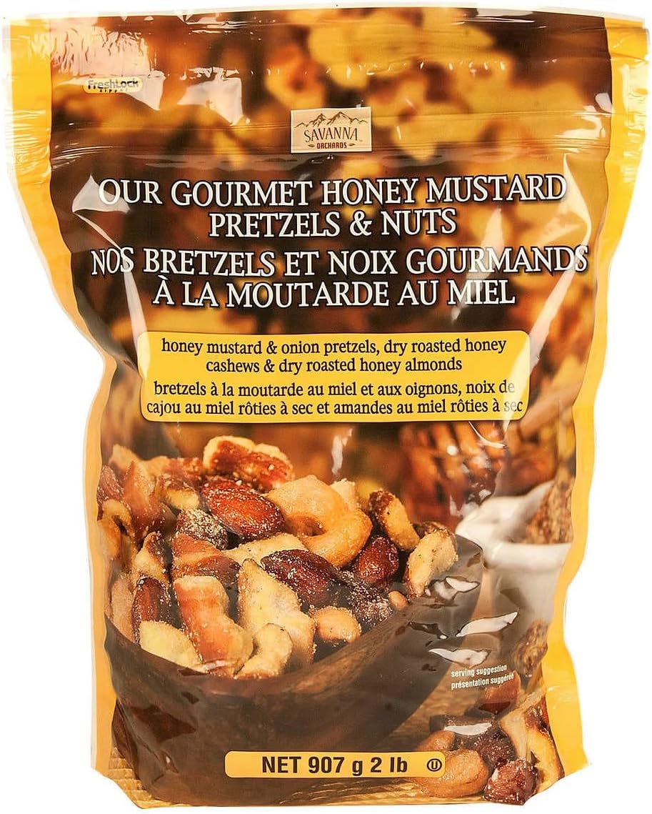 Gourmet Honey Mustard Pretzels & Nuts Amazon.ca Grocery & Gourmet Food