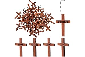 Cruz de madera para recuerdos Yinkin: Elegancia atemporal para ocasiones especiales