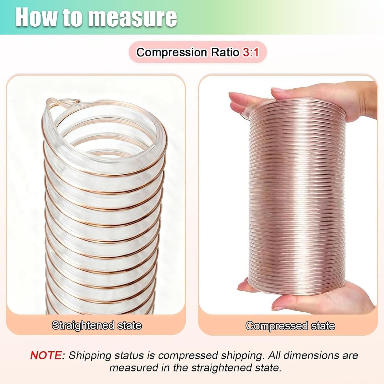Manguera De Recolección De Polvo De PVC Transparente En Espiral