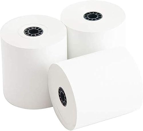 Vista 3 de (200 rollos PoS - 50GSM) rollos de papel térmico de 3-1/8 x 230 pies tm-t88 t-20 t-90 bixolon srp-350 370 - sin BPA - BuyRegisterRolls