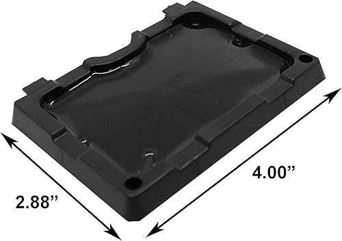 Miniatura 2 de KINGMAN PRIME Trampa pequeña para ratones con pegamento (4 trampas) para roedores, fácil y no tóxica