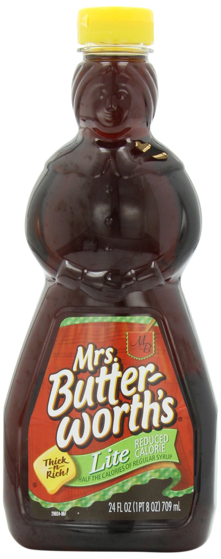 Mrs. Butterworth 's Lite Syrup, 24-Ounce (Pack of 4)